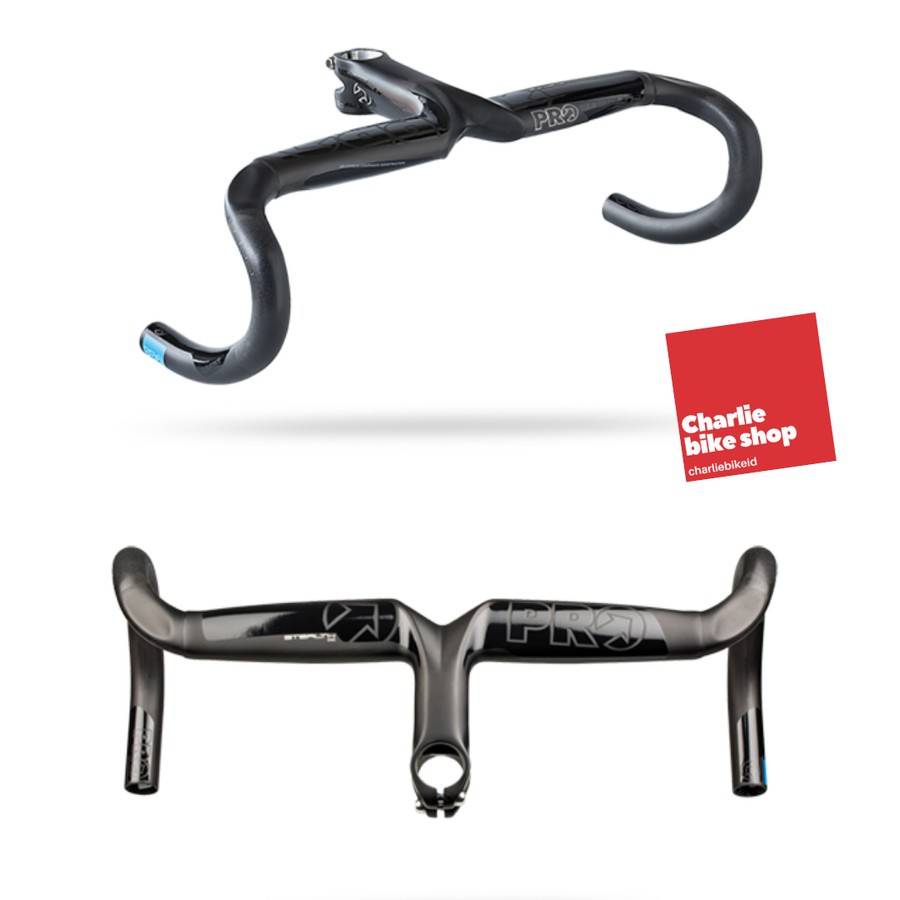 Jual Handlebar Dropbar PRO Stealth Evo Black Edition Compact UD Carbon ...
