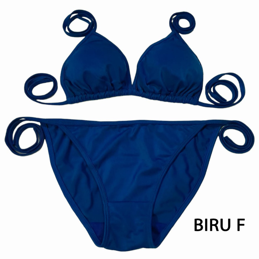 Jual New Bikini Segitiga Ikat Bi Bikini Set Baju Renang Bikini Pantai Shopee