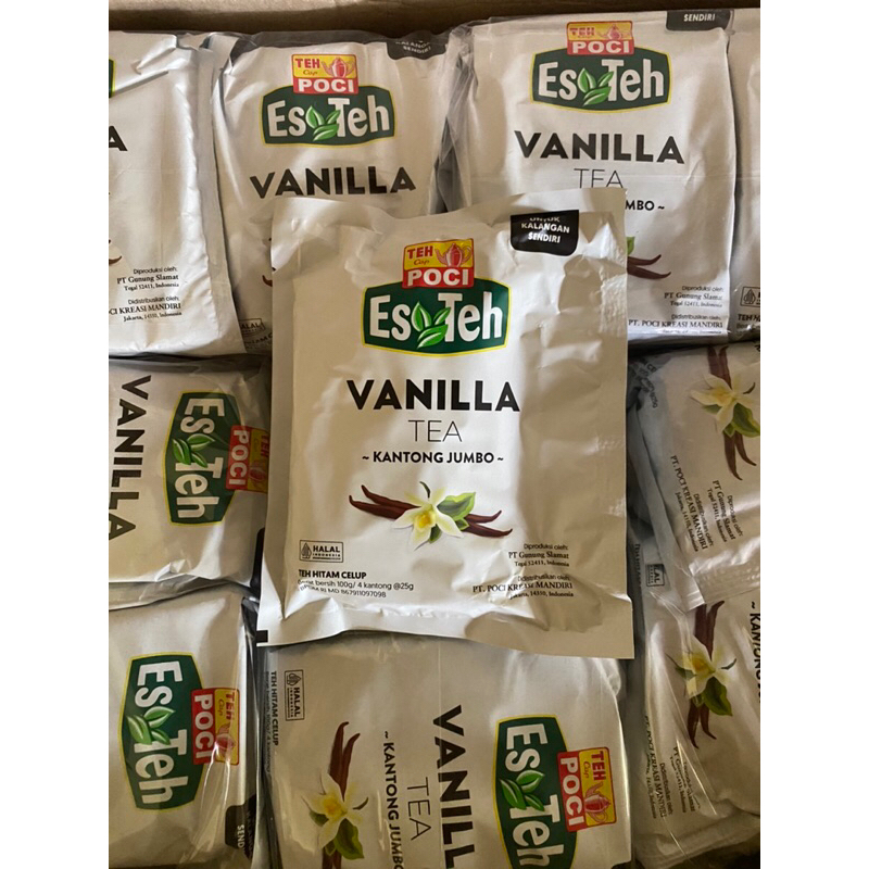 Jual Teh Poci Rasa Vanilla Jumbo | Shopee Indonesia