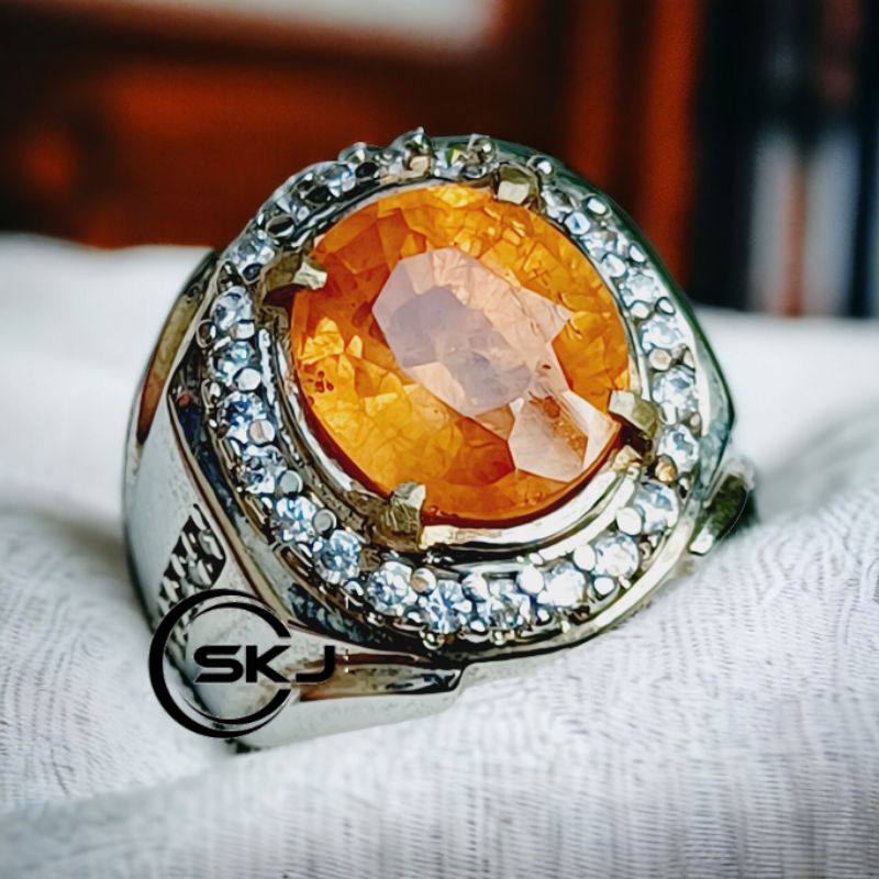Jual CINCIN BATU PERMATA YELLOW SAPPHIRE TOP QUALITY Shopee Indonesia