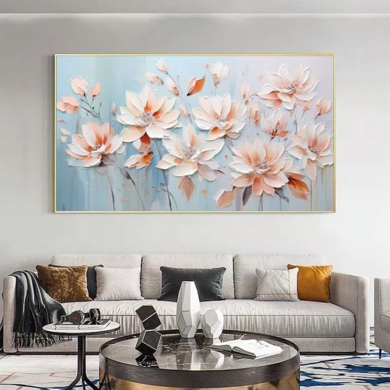 Jual Lukisan bunga modern dan minimalis | Shopee Indonesia