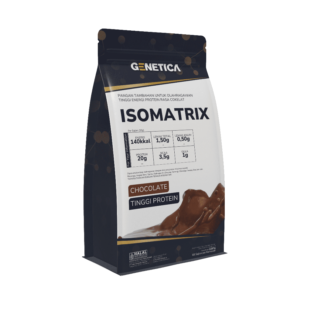 Jual GENETICA Isomatrix 5 lbs 2267 gram - Whey Protein with Isolate ...