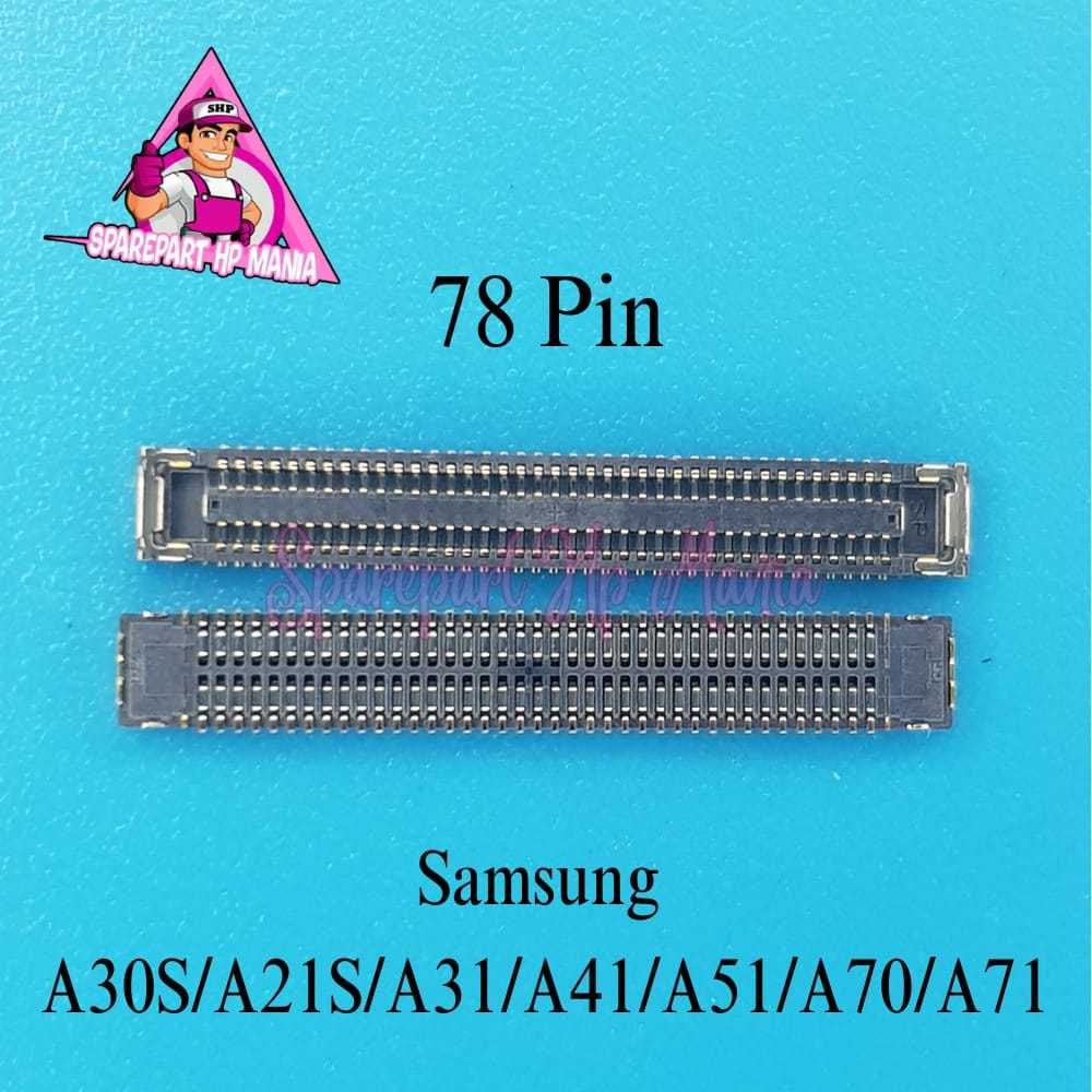 Jual KONEKTOR LCD SAMSUNG A30S A21S A31 A41 A51 A70 A71 A80 SOCKET ...