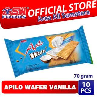 Jual Apilo Block Wafer Vanilla 70 Gram ( 10 Pcs ) | Shopee Indonesia