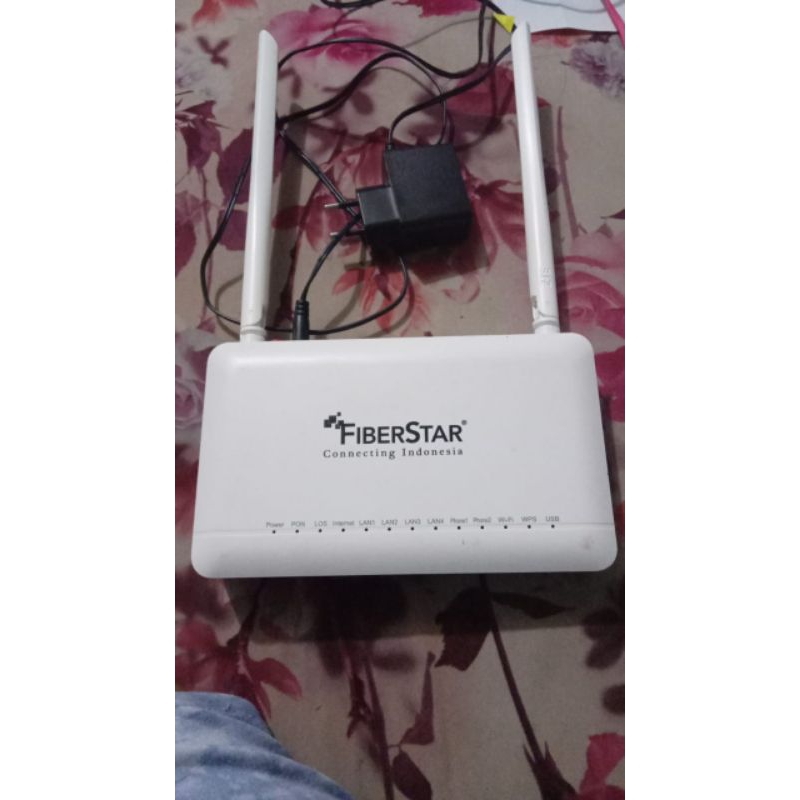 Jual ZTE Fiberstar ZXHN F609 UNIT PLUS ADAPTOR | Shopee Indonesia