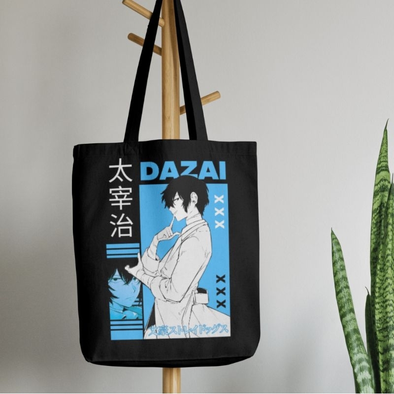 Jual tote bag bsd bungou stray dogs dazai Atsushi chuuya Akutagawa ...