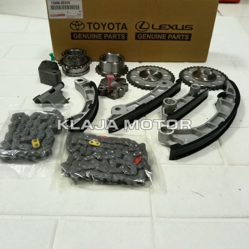Jual TIMING CHAIN RANTAI KETENG TIMING SET KIT HILUX REVO INNOVA REBORN ...