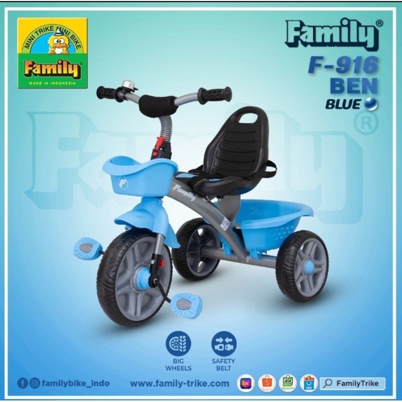 Jual Sepeda roda 3 FAMILY F916 | Shopee Indonesia