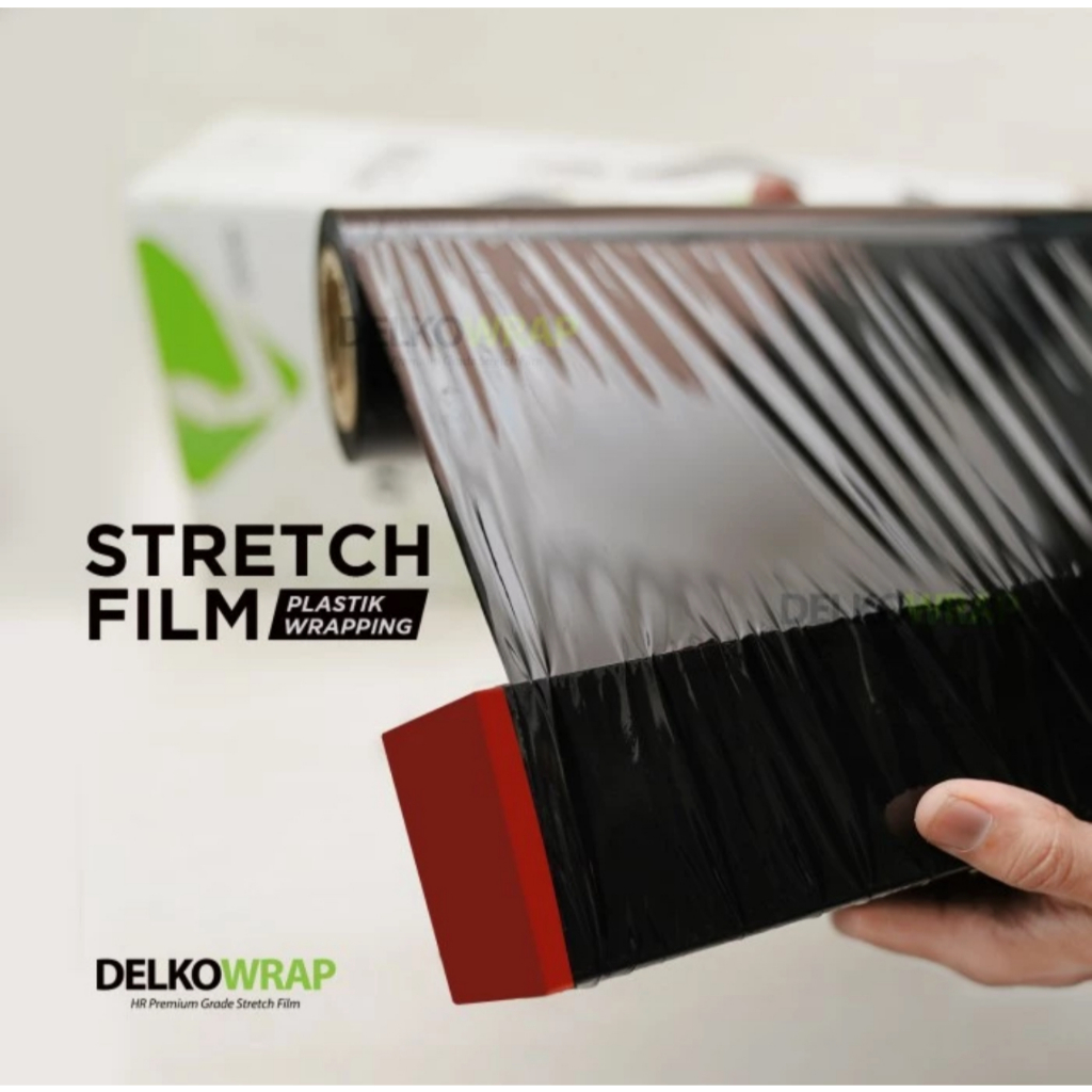 Jual Plastik Wrapping Barang Bening / Hitam 5cm x 300m | Shopee Indonesia