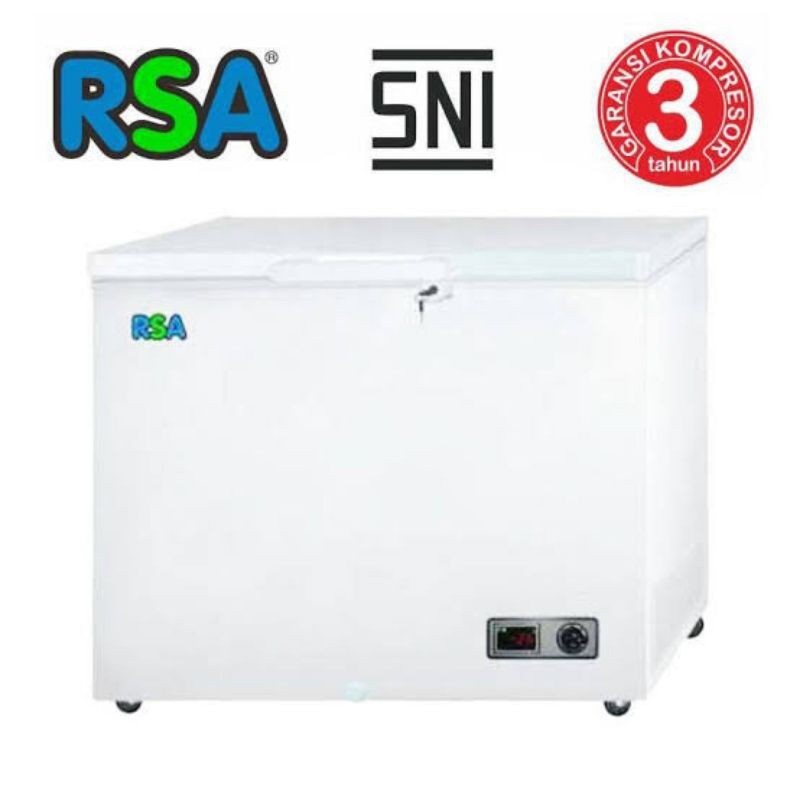 Jual Chest Freezer RSA CF-310-Q / CF310 Freezer Box 310 liter Garansi ...