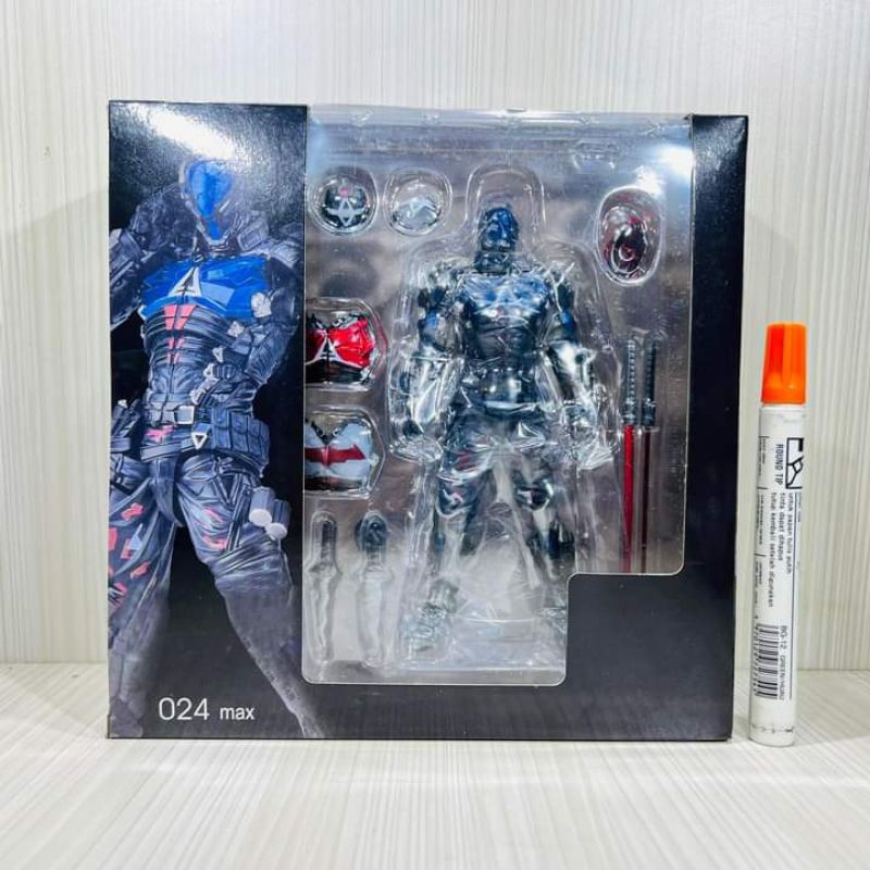 Jual mainan action figurerevoltech arkham knight batman tinggi sektiar ...