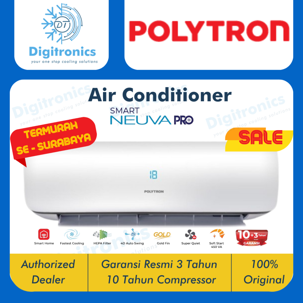 Menguak Dinginnya Kenyamanan: Review Mendalam AC Polytron - Smart Neuva Pro, Sahabat Baru di Rumahku