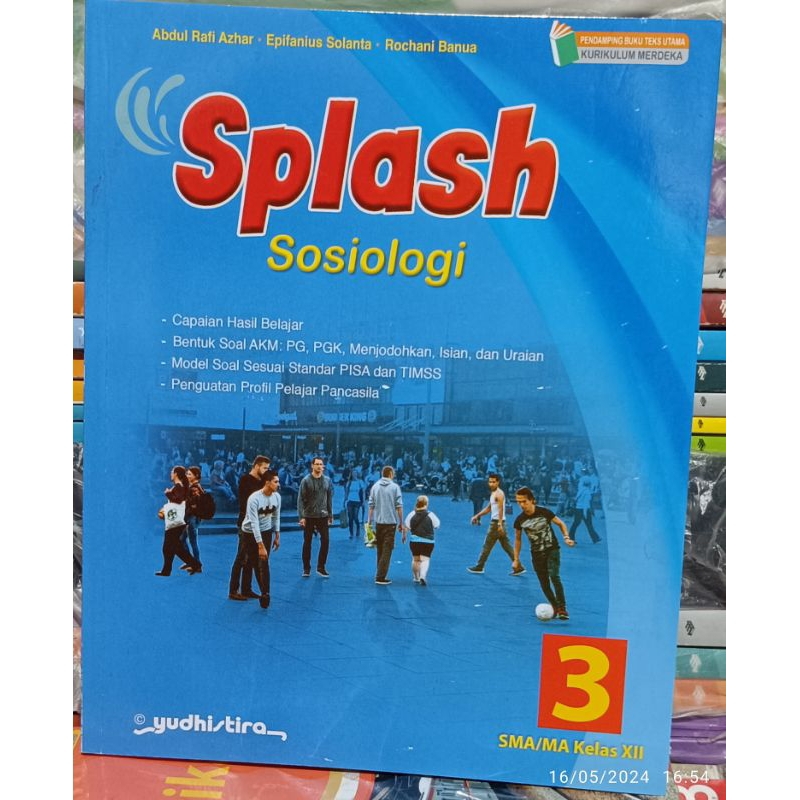 Jual Kurikulum Merdeka Splash Sosiologi Kelas 12 SMA | Shopee Indonesia