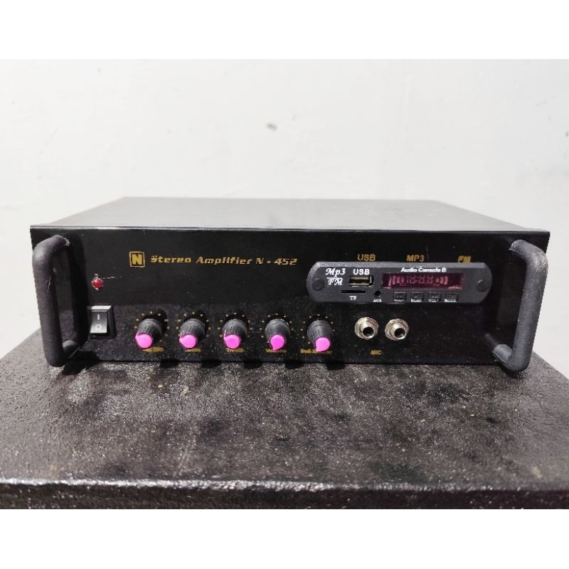Jual POWER AMPLIFIER RAKITAN 5A CT32 150WATT SETEREO Volume,Treble,Bass