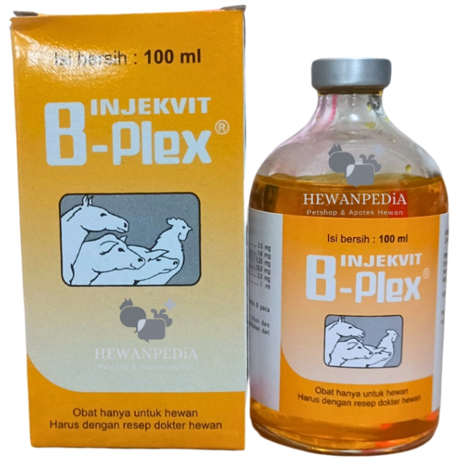 Jual INJEKVIT B PLEX B KOMPLEKS 20 ml 50 ml 100 ml MEDION - Tingkatkan ...