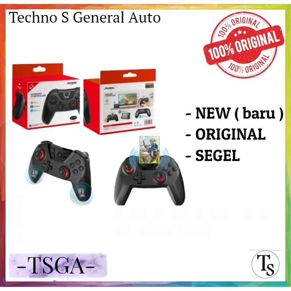 Jual Stick Dobe Pro Wireless Controller Nintendo Switch - Stik Wireless ...