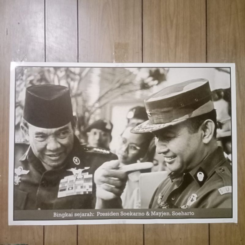 Jual Promo Poster Presiden Soekarno Ukuran Jumbo 50cmx70cm Poster ...