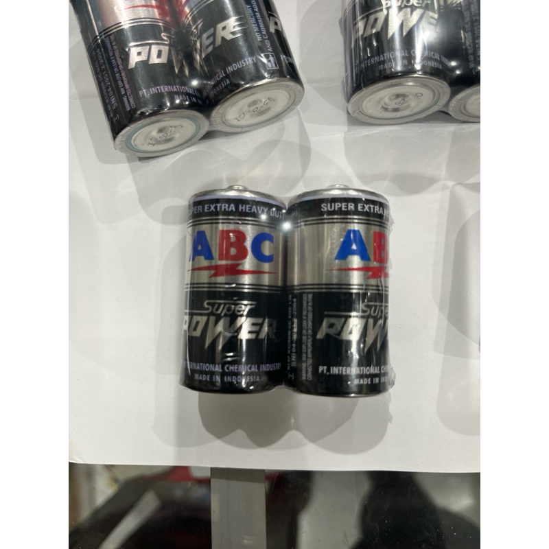 Jual Baterai / Batre / Battery ABC Super Power R14/C (isi 1 pcs ...
