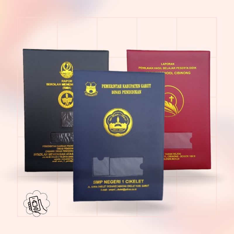 Jual Map Raport Map Ijazah Sampul Raport K13 Custom Hotprint