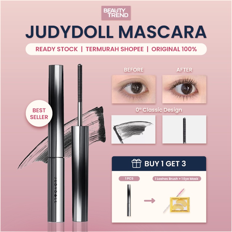 Jual Ready READY STOCK JudyDoll Iron Strong Mascara Stainless Steel JudyDoll Mascara Waterproof