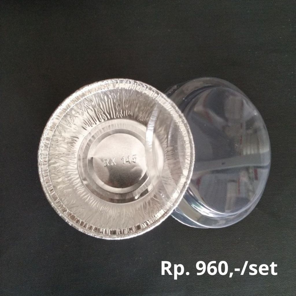 Jual Alumunium Foil Tray RX-145 / Aluminium RX-145 RX 145 + LID ...