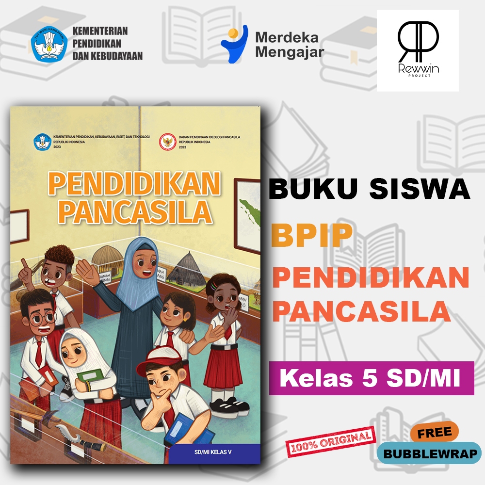 Jual Buku PENDIDIKAN PANCASILA - PPKN - Kelas 5 SD Kurikulum Merdeka ...