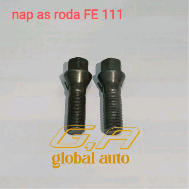Jual BAUT NAP RODA FE 111 AS RODA AXLE BOLT RR DRAT KASAR | Shopee ...