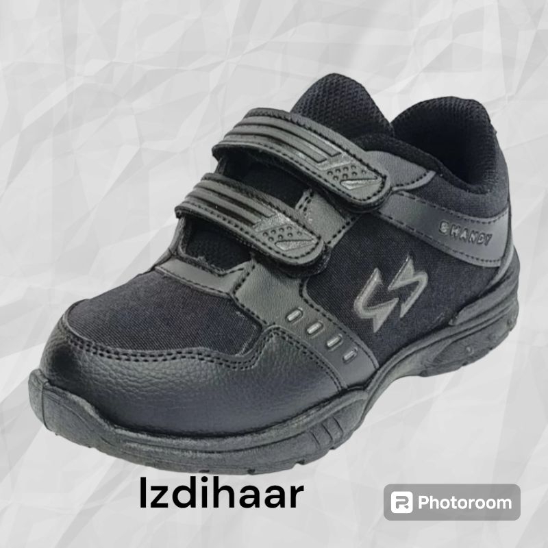 sepatu sekolah SD SMP Kretek hitam size 30,31,32,33,34,35,36,37