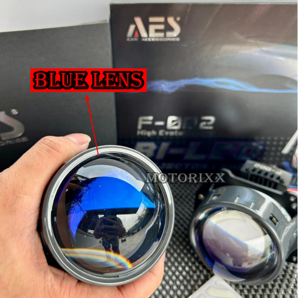 Jual ORIGINAL BILED AES 3 INCHI F002 65 WATT PROJIE BILED AES BLUELENS ...