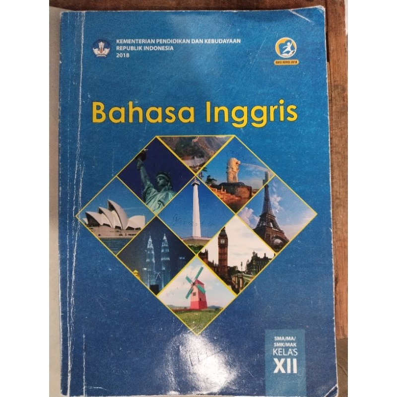 Jual Bahasa Inggris kelas XII 12 3 SMA SMK kurikulum 2013 edisi revisi