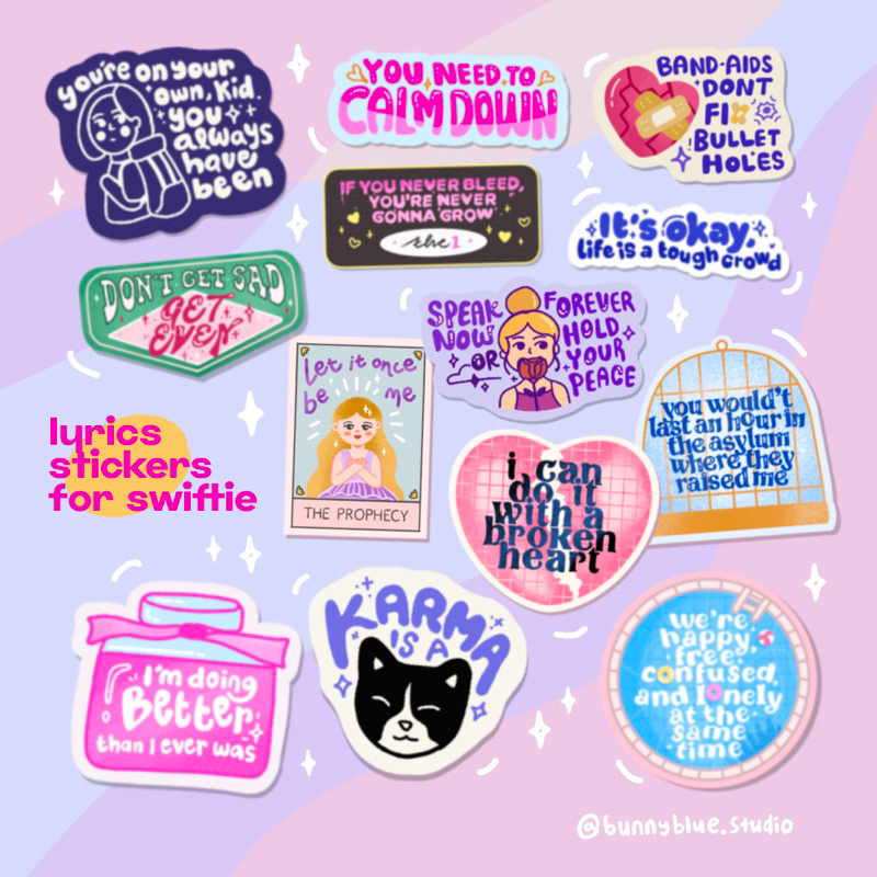 jual-lyric-stickers-for-swifties-shopee-indonesia