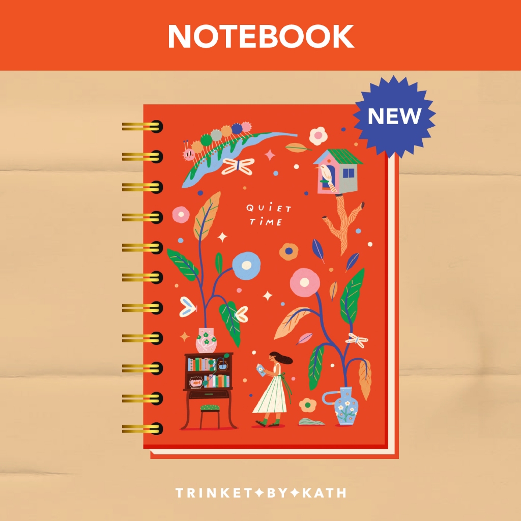 Jual Notebook Ring Gold / Buku Polos Jurnal Memo Note Sketchbook / Buku ...