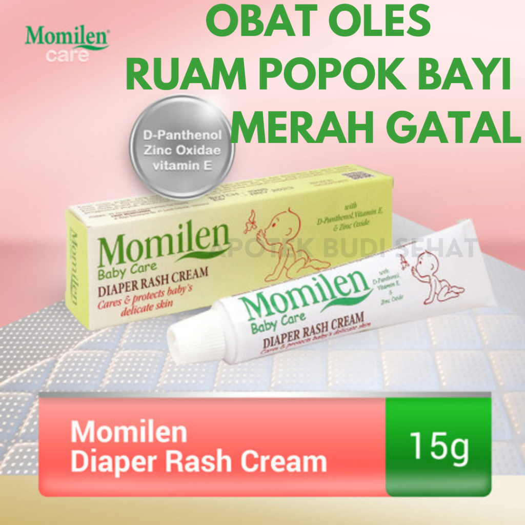 Jual Momilen Diaper Rash Baby Care Cream Salep Ruam Popok Salep Gatal Bayi Salep Kulit Merah