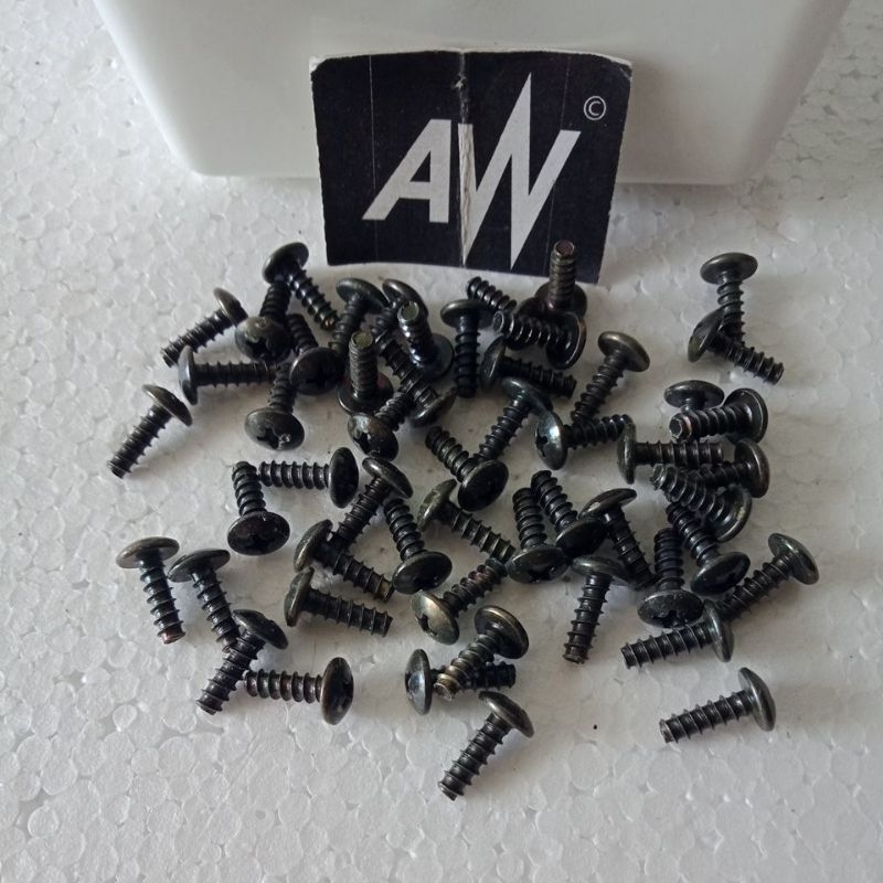Jual (5 PCS) Baut Body Beat Vario 4x12 / Baut Cacing Vario Beat Scoopy ...