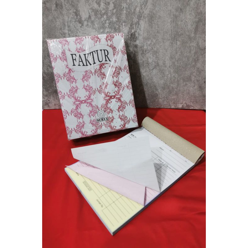 Jual BON FAKTUR RANGKAP 3 BESAR STANDAR 1pcs | Shopee Indonesia