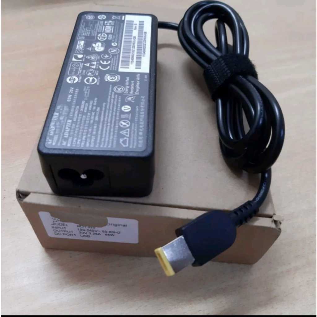 Jual Adaptor charger laptop lenovo 20v 3.25a USB G50-70 59427099 S400 ...