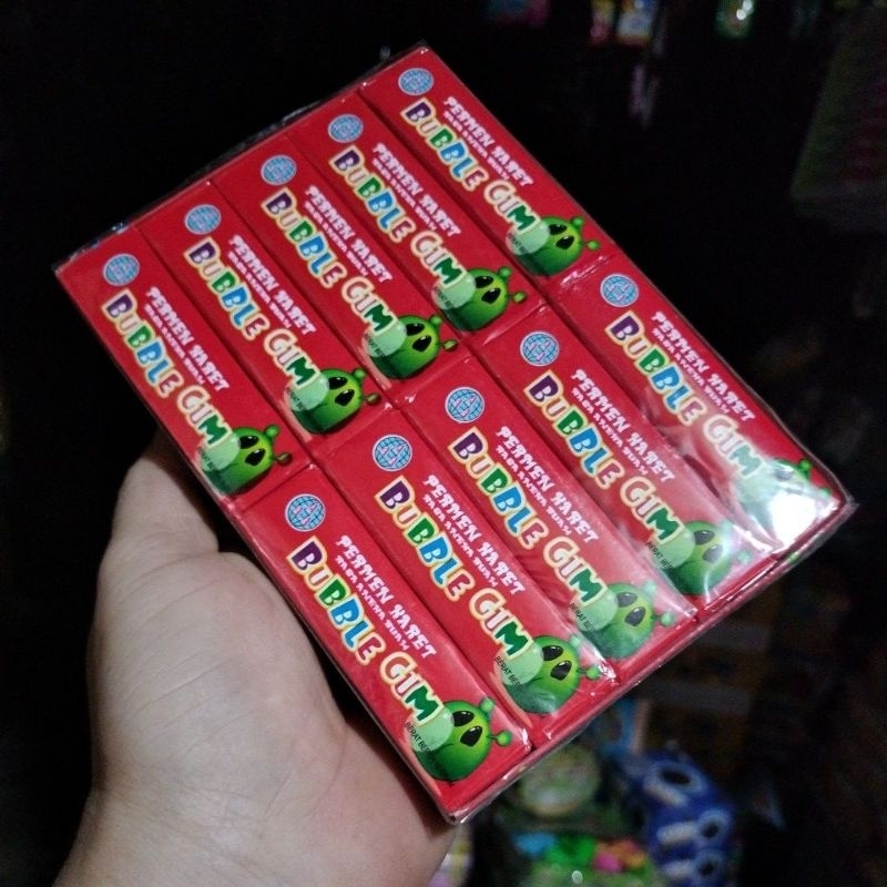 Jual PERMEN KARET/BUBBLE GUM harga 1 box isi 20 pcs | Shopee Indonesia