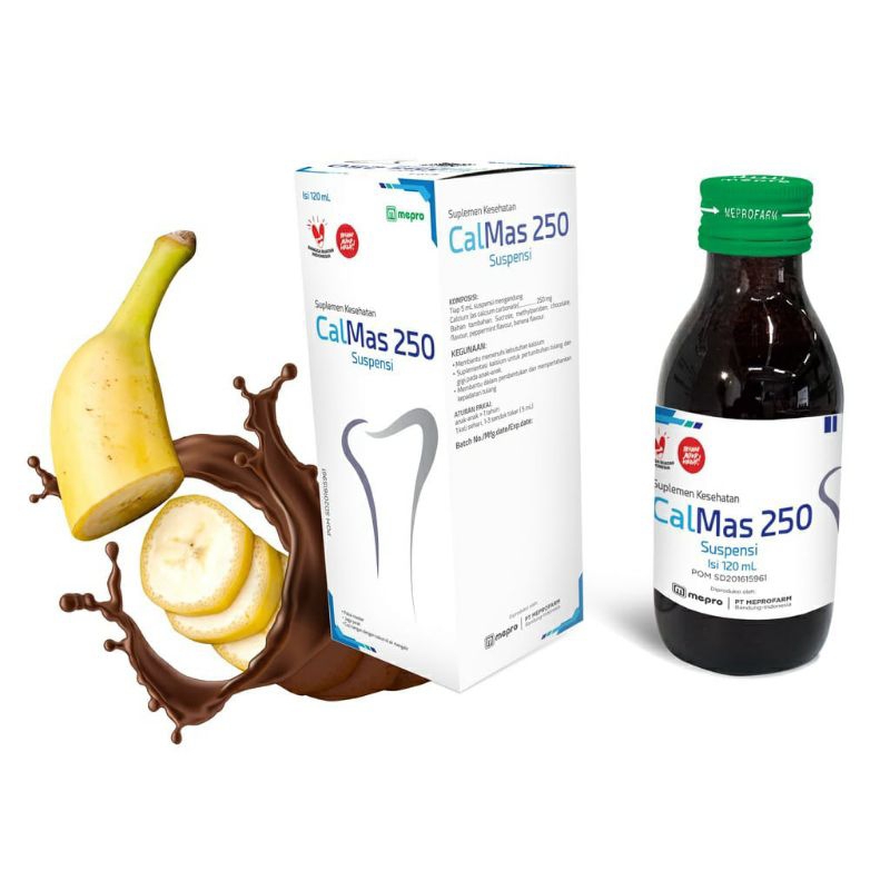 Jual Calmas Syrup 120 Ml / Suplemen Kalsium Untuk Anak / Peninggi Badan ...
