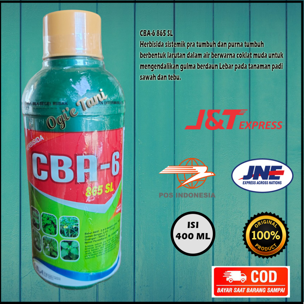 Jual Herbisida Cba 6 865 Sl Adalah Herbisida Sistemik Pra Tumbuh