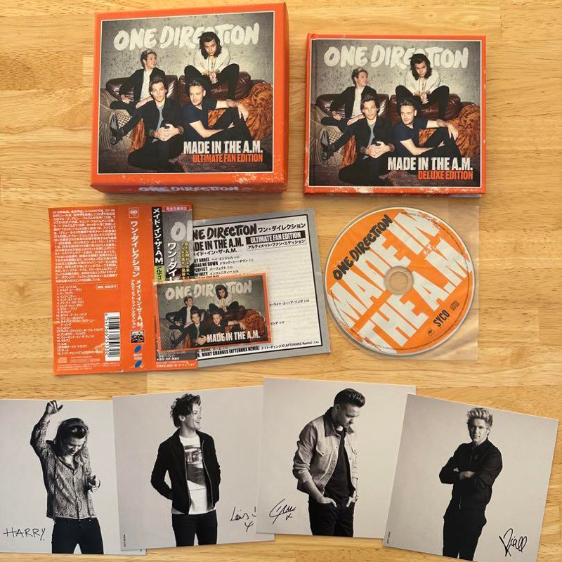 One Direction - hot ‘Made In The AM’ Japanese ultimate fan box