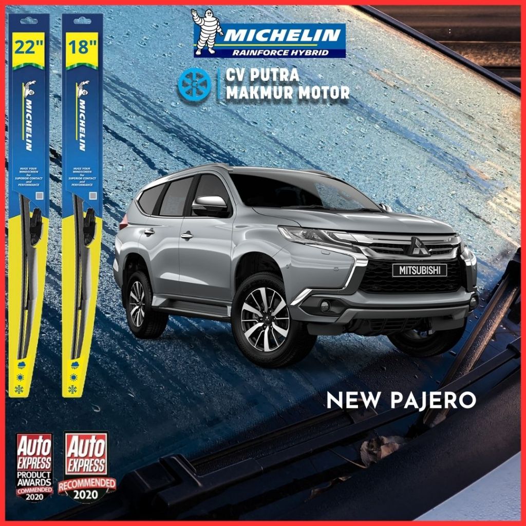 Jual MICHELIN RAINFORCE HYBRID WIPER FOR NEW PAJERO | Shopee Indonesia