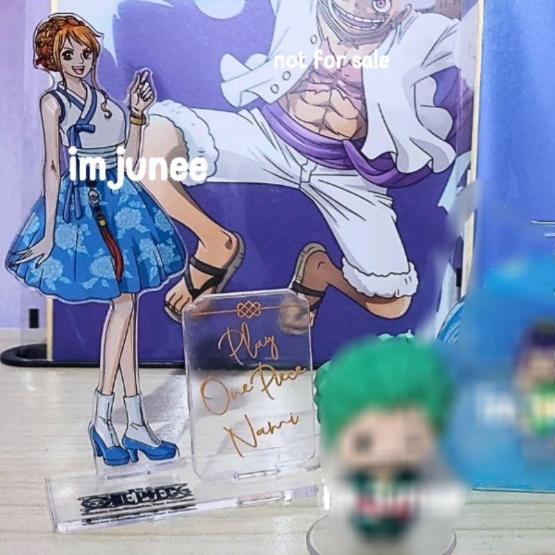 Jual one piece nami sanji yamato otama official acrylic standee diorama ...
