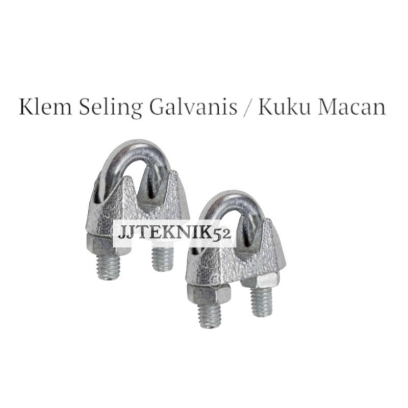 Jual KLEM SELING 3MM / KUKU MACAN 3MM / CLAMP SELING 3MM | Shopee Indonesia