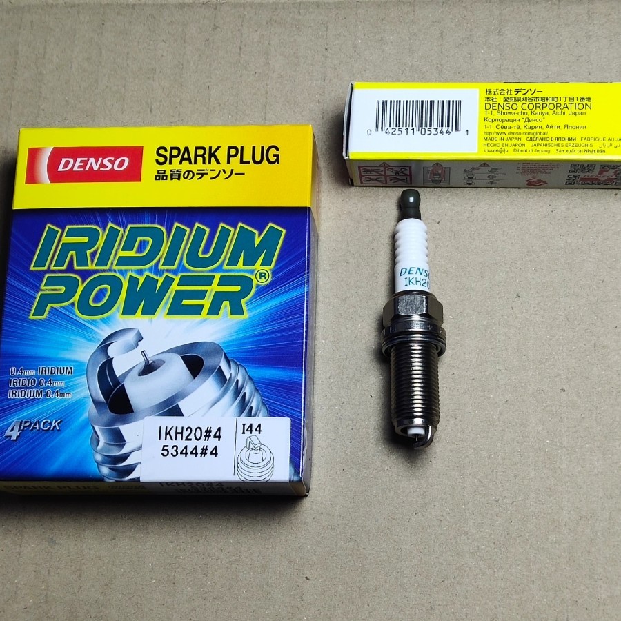 Jual Busi Toyota Innova Reborn Bensin Asli DENSO Iridium IKH20 | Shopee ...