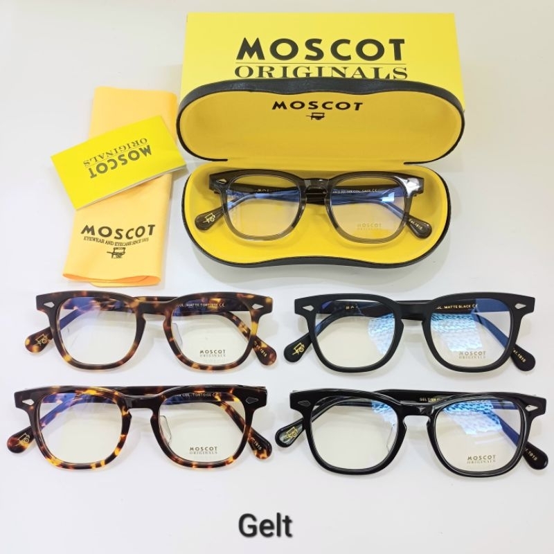 Jual frame kacamata moscot gelt asianfit size 46 grade original ...
