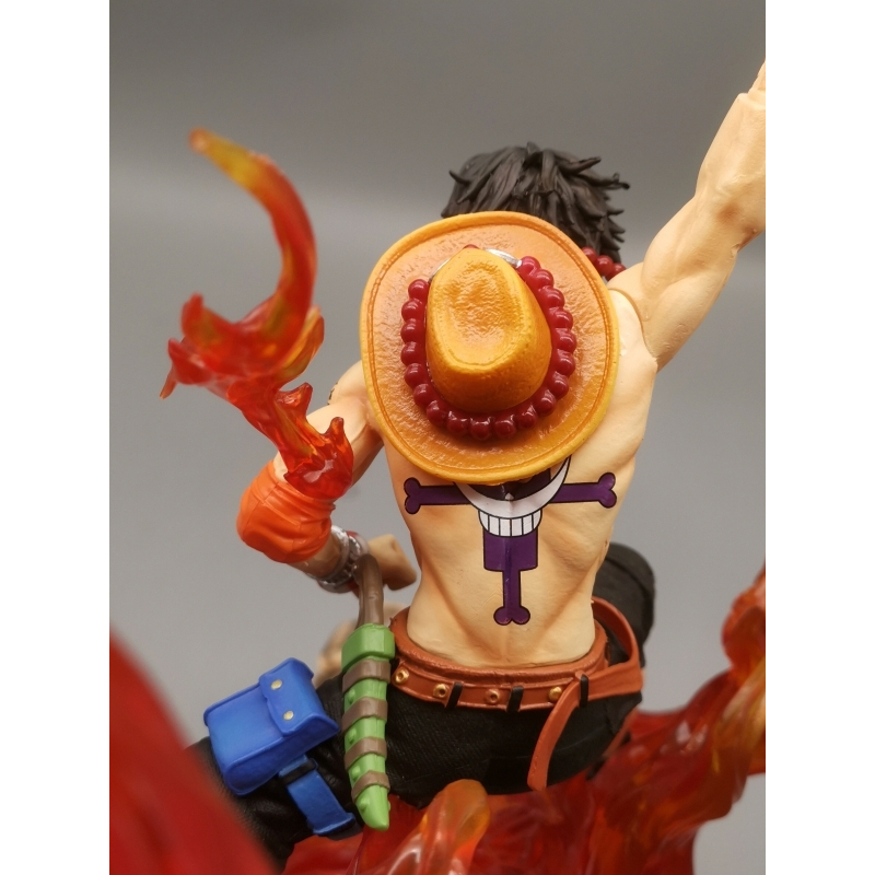 Jual [ Foto Asli ] Statue One Piece Zook Factory Studio Portgas D Ace ...