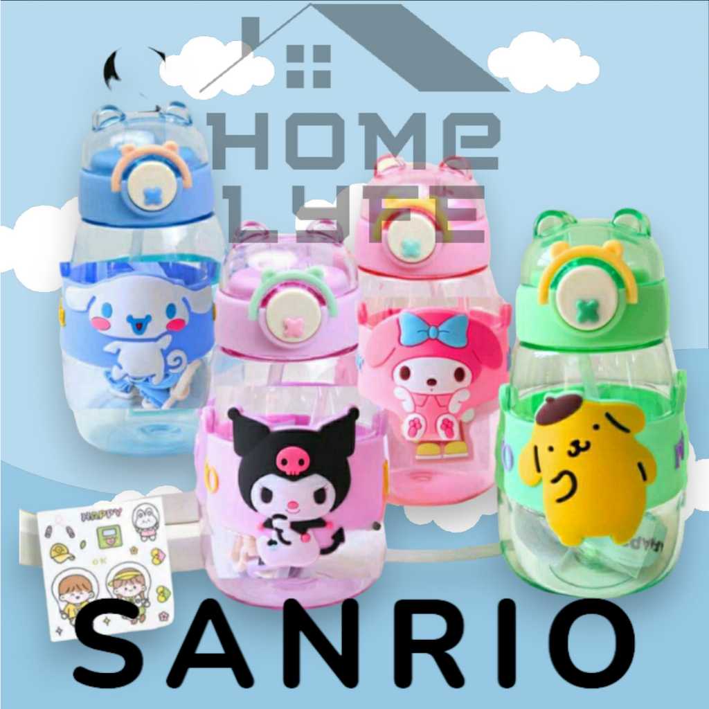 Jual Ho-Ly Botol Minum Sedotan Anak Botol Anak SANRIO Lucu 600 ML ...
