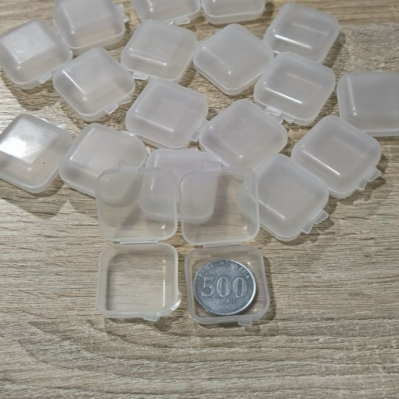 Jual Kotak Obat Mini Transparant / Wadah Tempat Penyimpanan Pil Obat ...