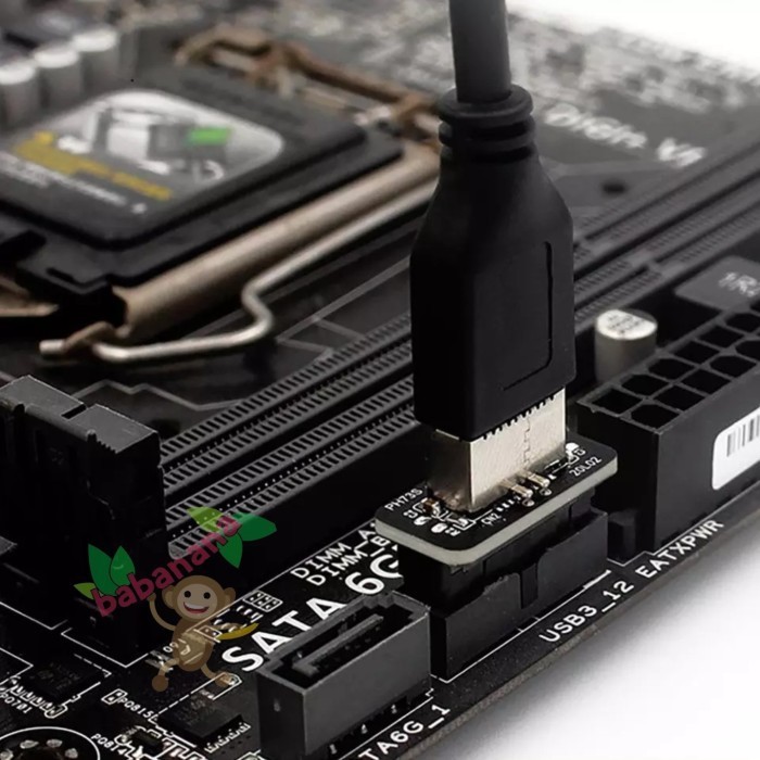 Jual Usb to 3.0 20 Pin to 3.1 3.2 TYPE-E TYPE-C Adapter Motherboard ...