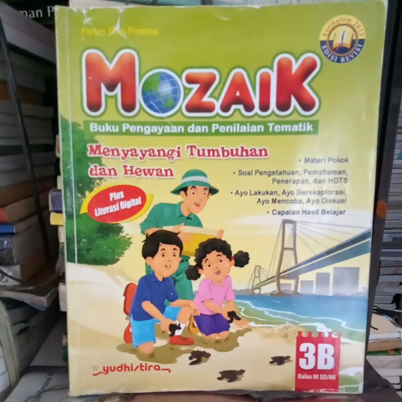 Jual MOZAIK UNTUK KELAS 3 SD 3B MENYAYANGI TUMBUHAN DAN HEWAN | Shopee ...